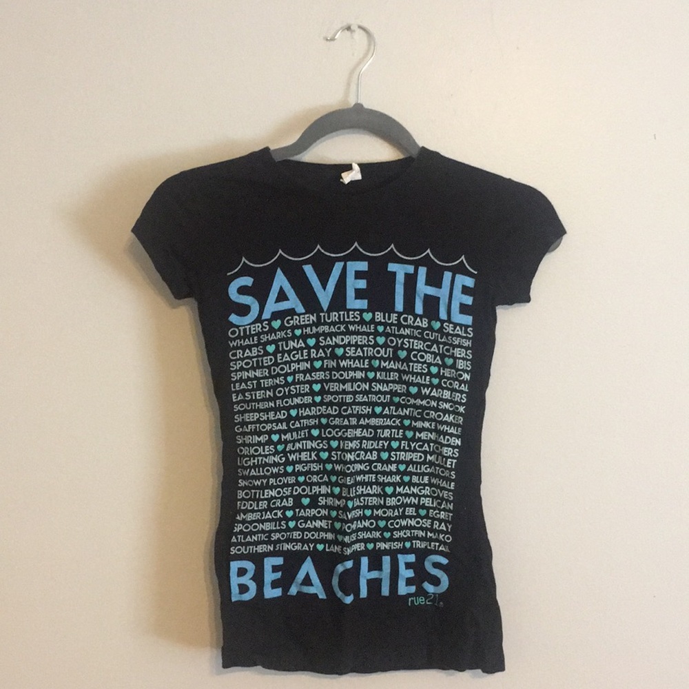 Save the Beaches Tee